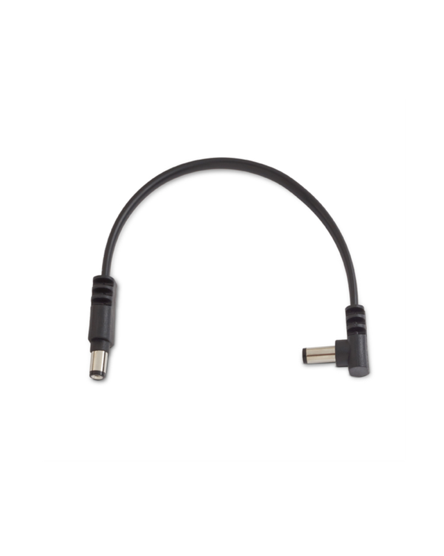 RockBoard Flat Power Cable, 15 cm / 5 7/8&quot;, angled/straight