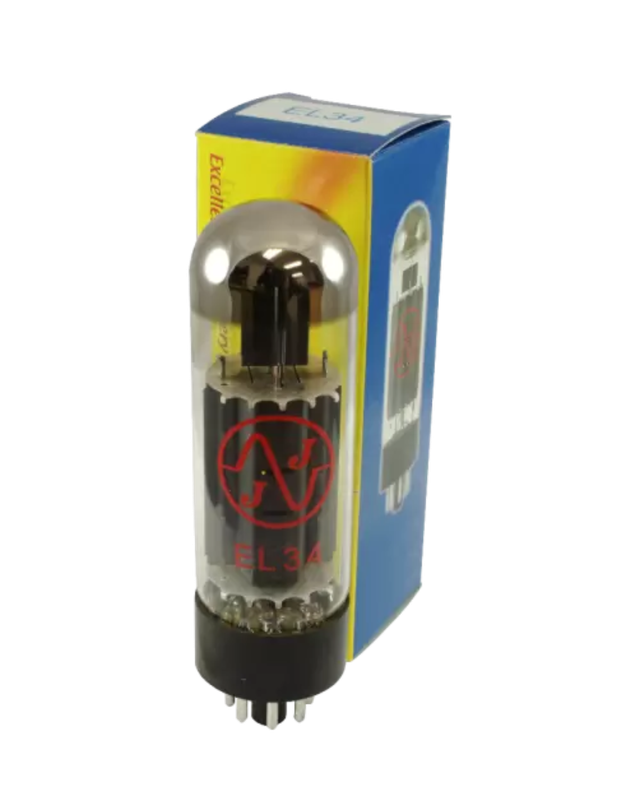 JJ EL34 Power Vacuum Tube Matched Pair