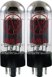JJ 6V6 Matched Pair Tubes JJ 6V6 Matched Pair Tubes