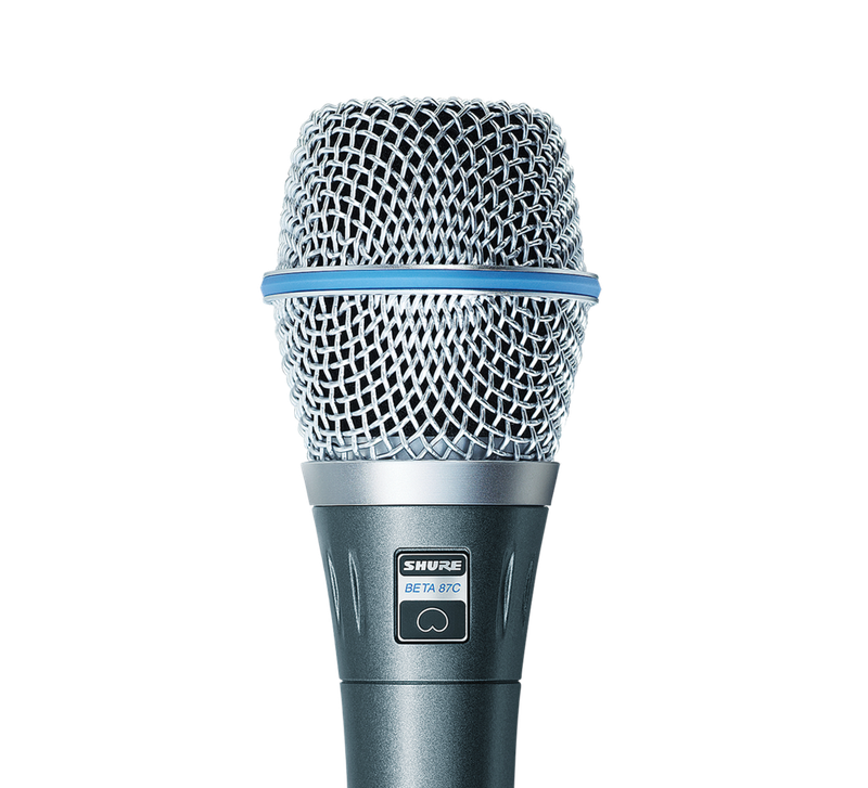 Shure BETA87C Cardioid Condenser Microphone for Handheld Vocal