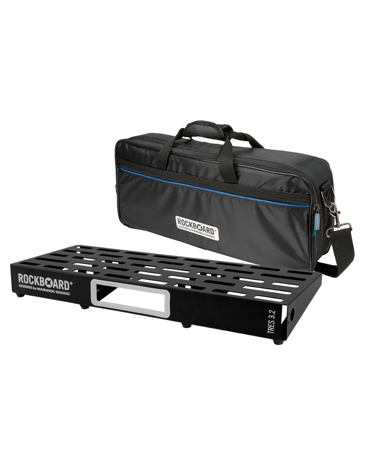 RockBoard TRES 3.2, Pedalboard with Gig Bag