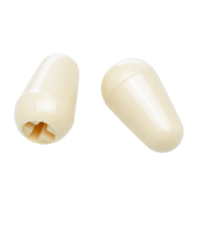 Fender Stratocaster® Switch Tips, Aged White (2)