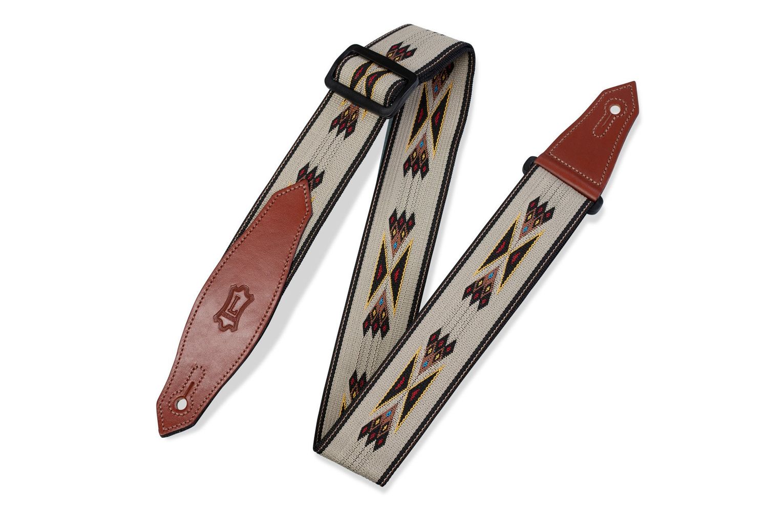 Levy's MSSN80TAN Tribal Rhythms Series Arrow Guitar Strap