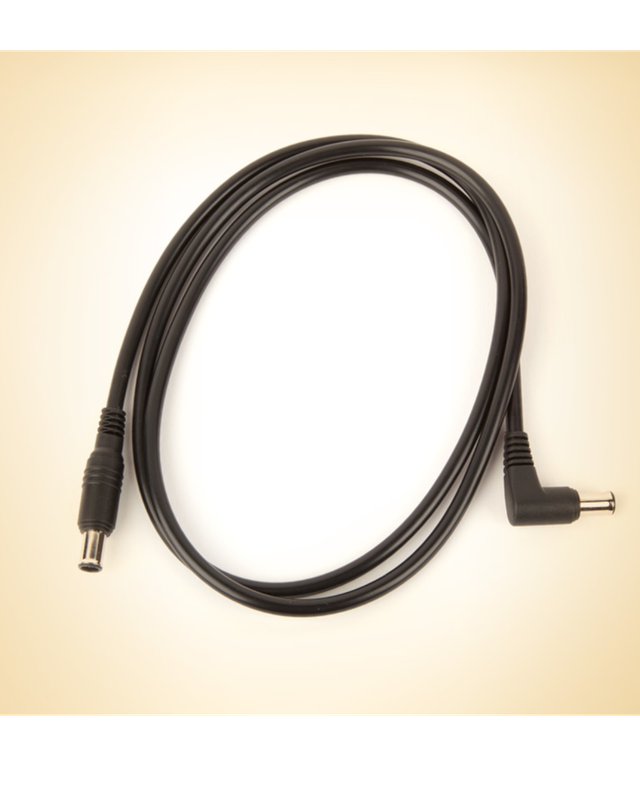 Strymon DC EIAJ Cable: Straight to Right Angle, 36in.