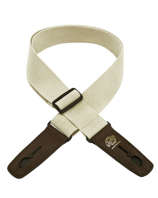 Lock-It Straps classic cotton series Natural/ Brown