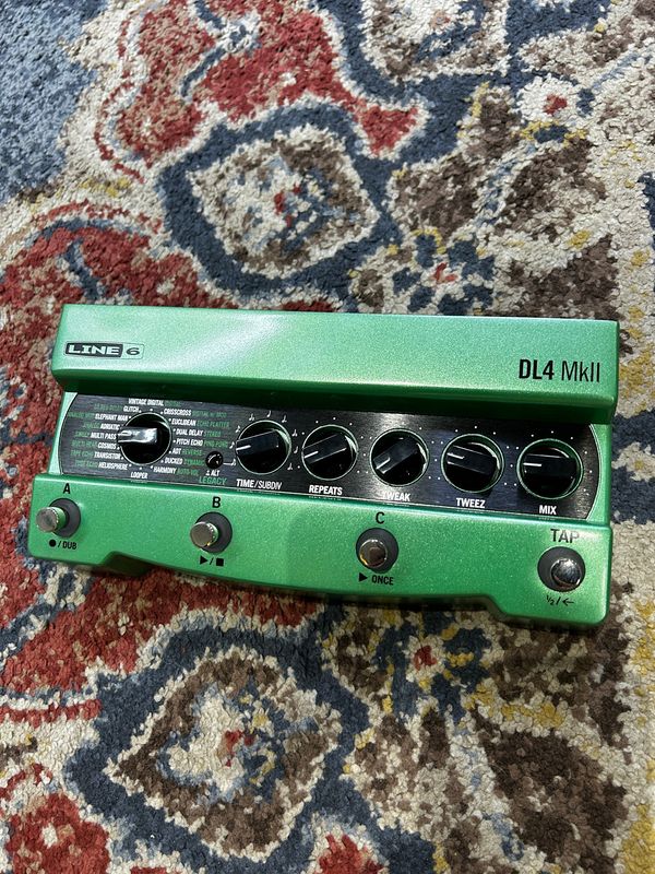 Used Line 6 DL4 MkII Delay Modeler and Looper
