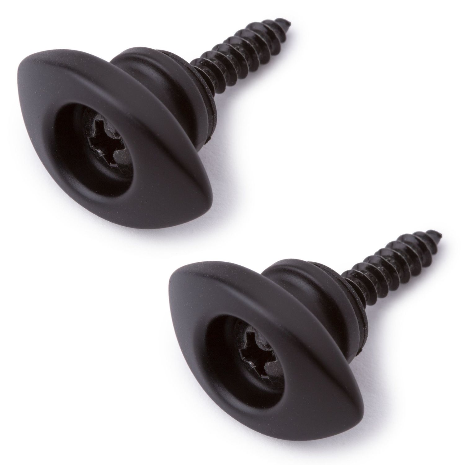 D&#39;Addario Elliptical End Pins, Black