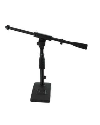 Gator Frameworks Bass Drum and Amp Mic Stand with Single Section Boom