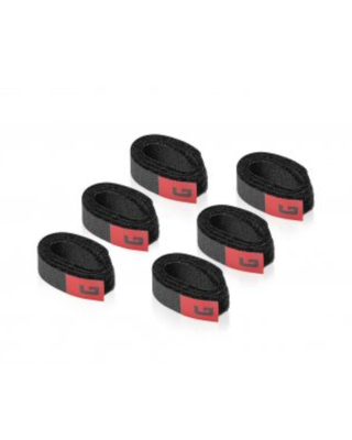 Gator Pack of Six (6) Cable Organization Hook-and-Loop Wraps