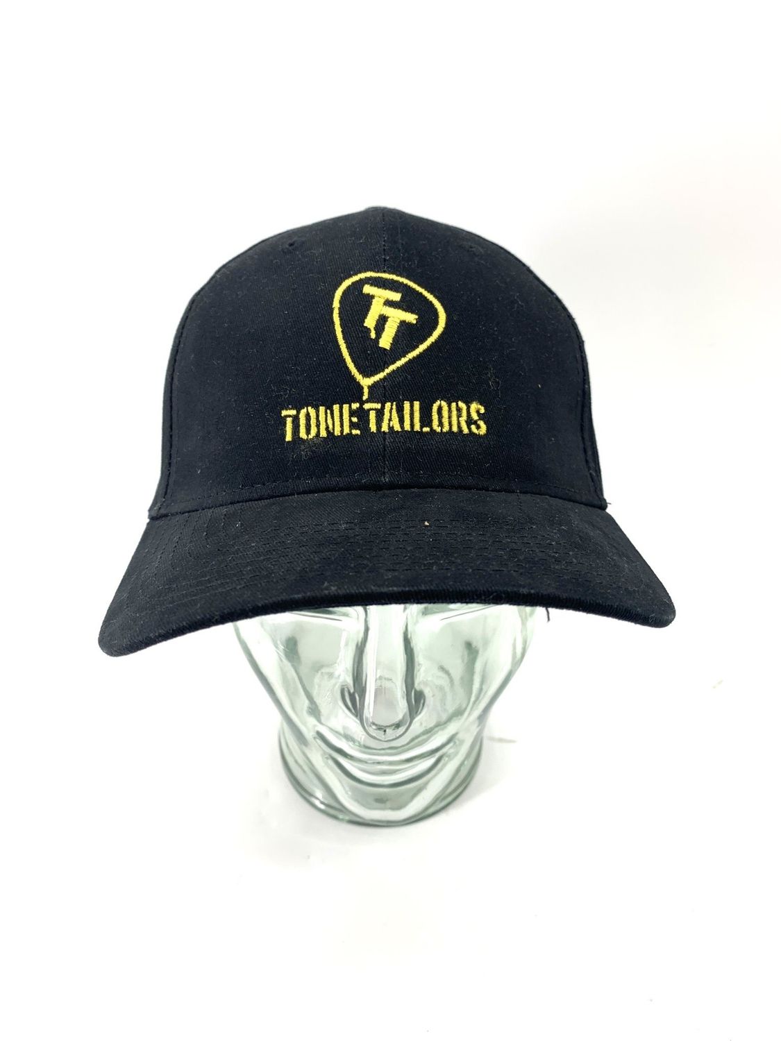 Tone Tailors Stencil Logo Hat, Black and Gold