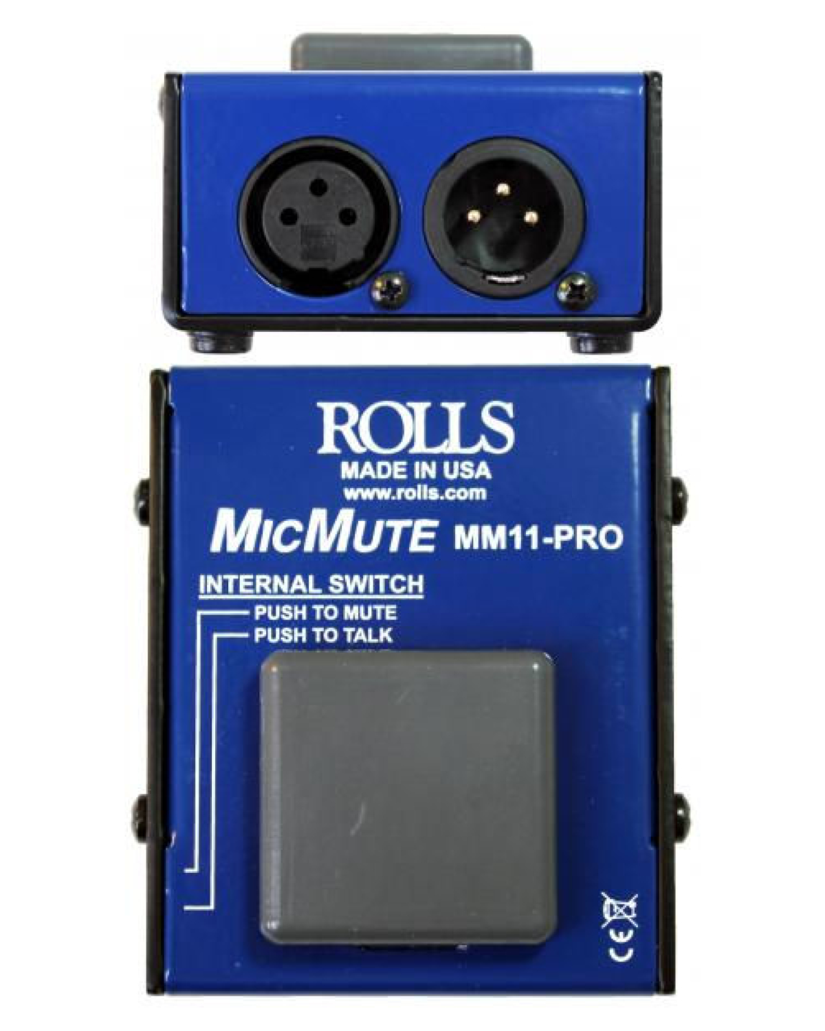 ROLLS MM11 PRO | Pro/Switchable Mic Mute
