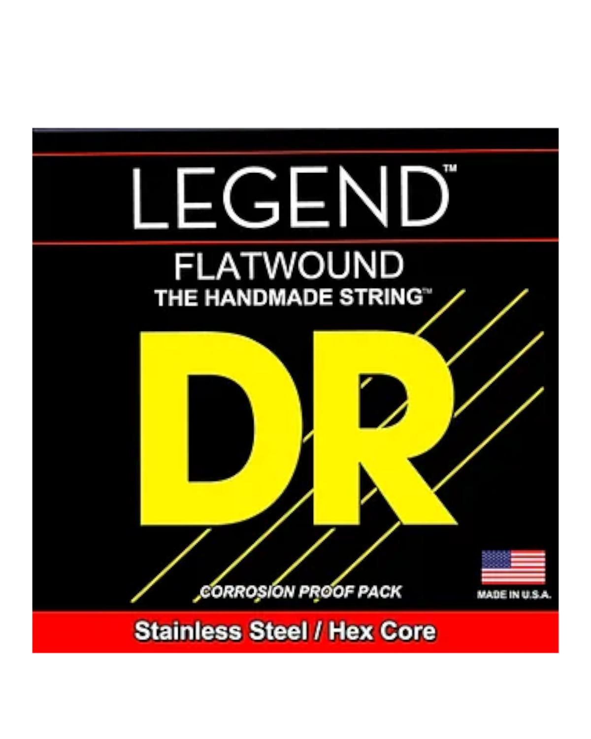 DR Strings Legend Flatwound 13-54 electric