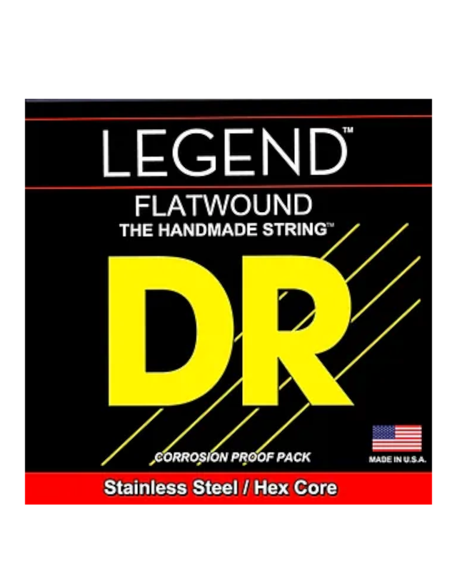 DR Strings Legend Flatwound 13-54 electric