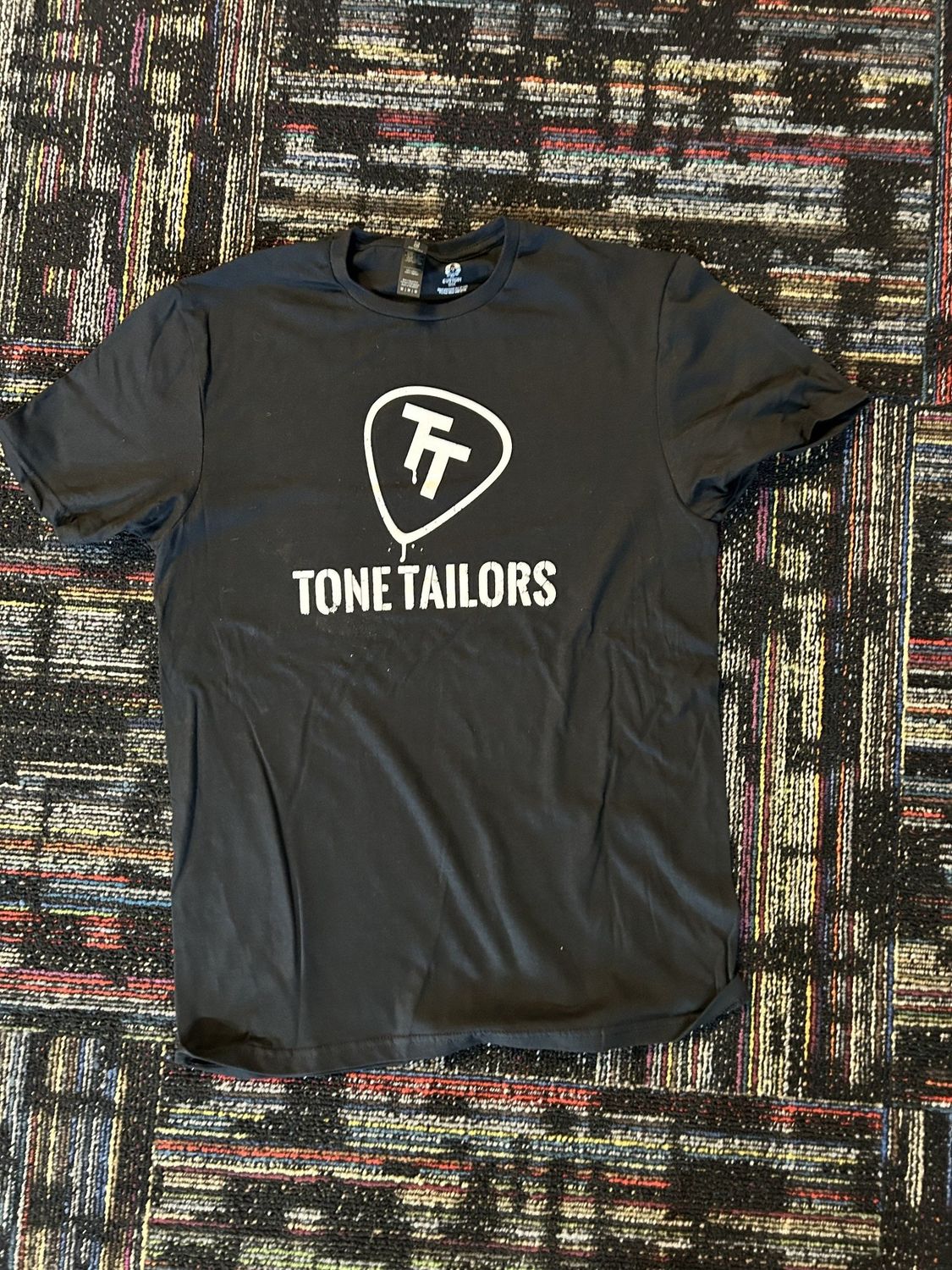 Tone Tailors Black/White Logo Shirt L
