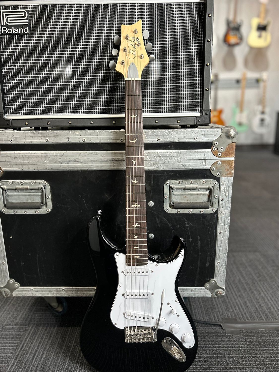 Paul Reed Smith SE Silver Sky, Piano Black