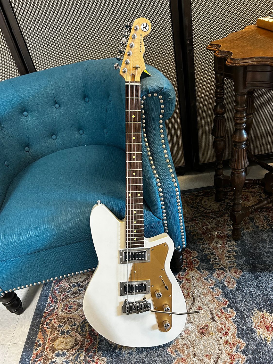 Reverend Jetstream RB Transparent White Guitar