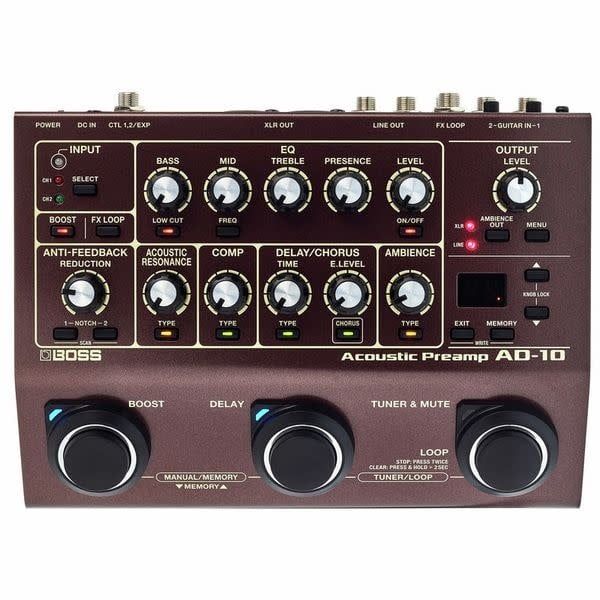 Boss Ad-10 Acoustic Guitar Processor