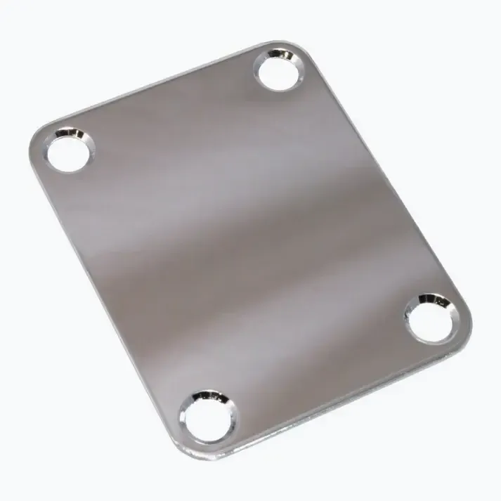 Allparts Standard Neckplate - Nickel