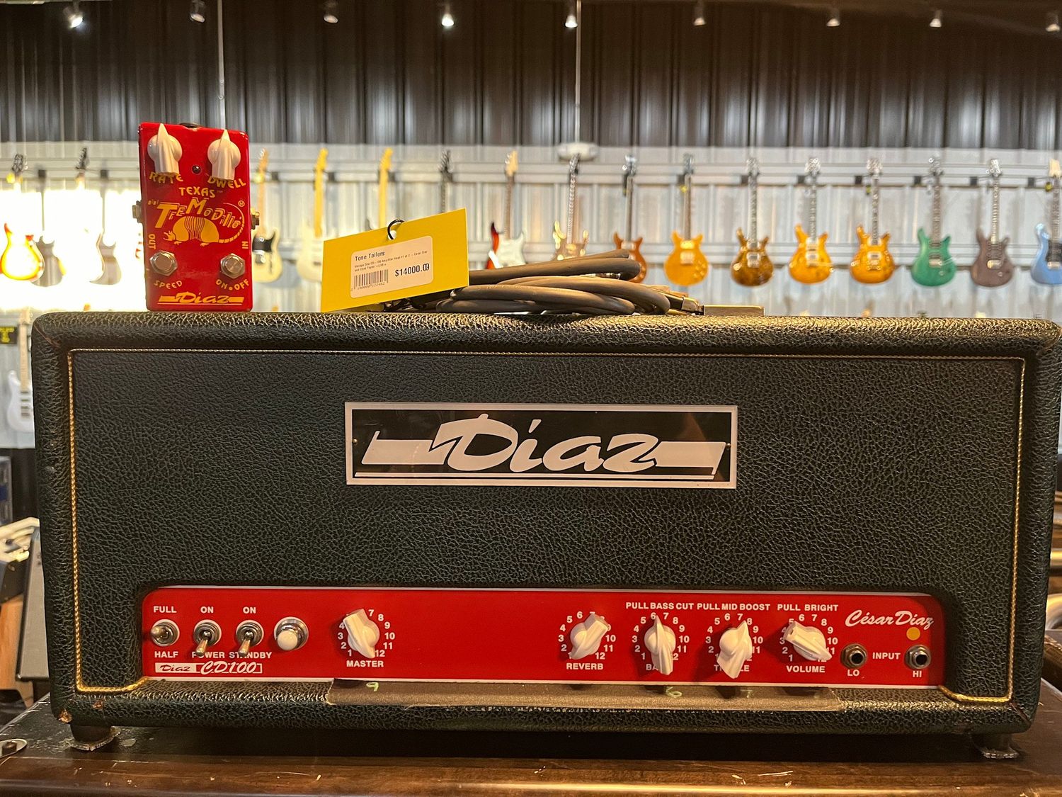 Vintage Diaz CD-100 Amplifier Head #1 of 2 - Clapton, Gibbons, Haynes, Taylor