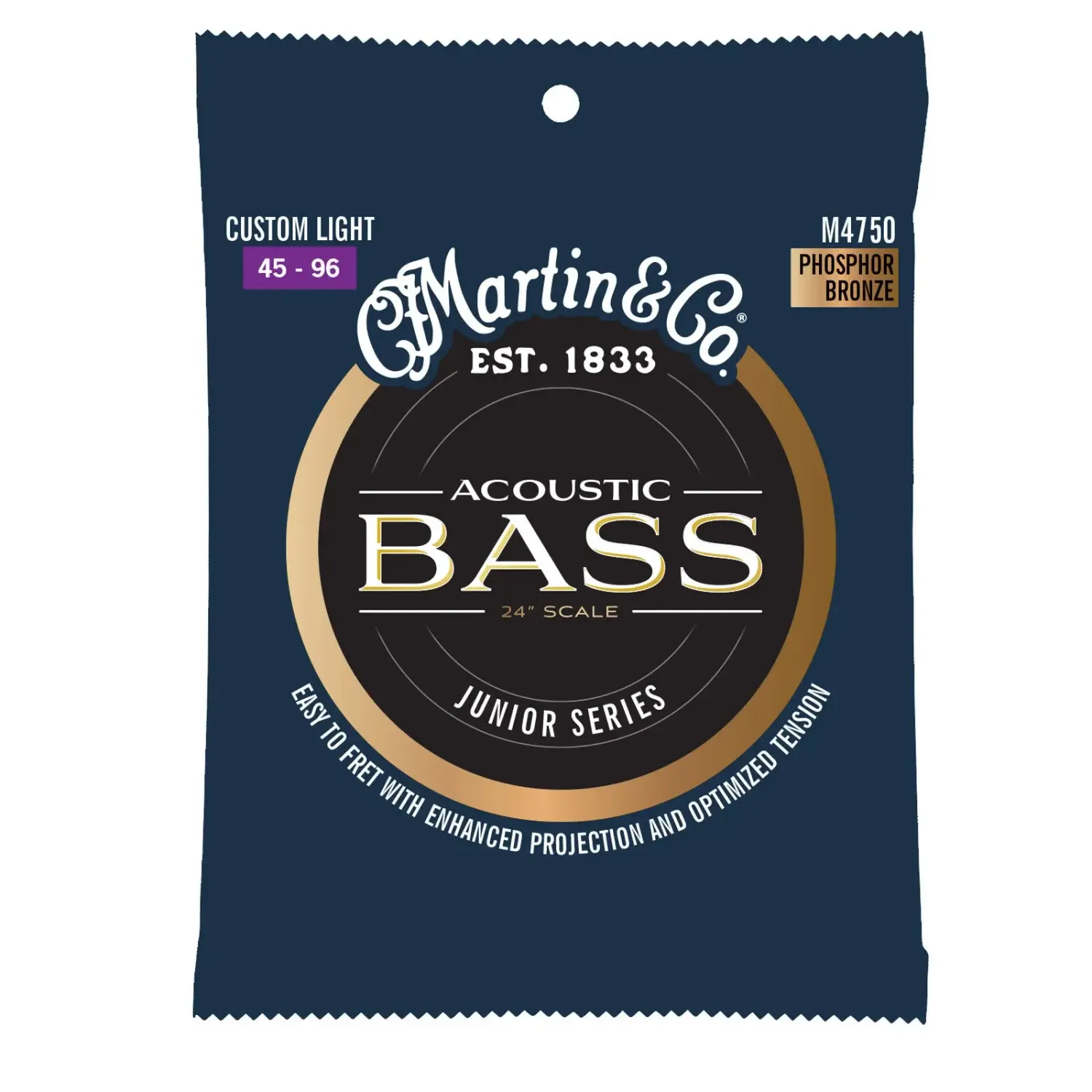 Martin Junior Acoustic Bass Strings M4750 45-96