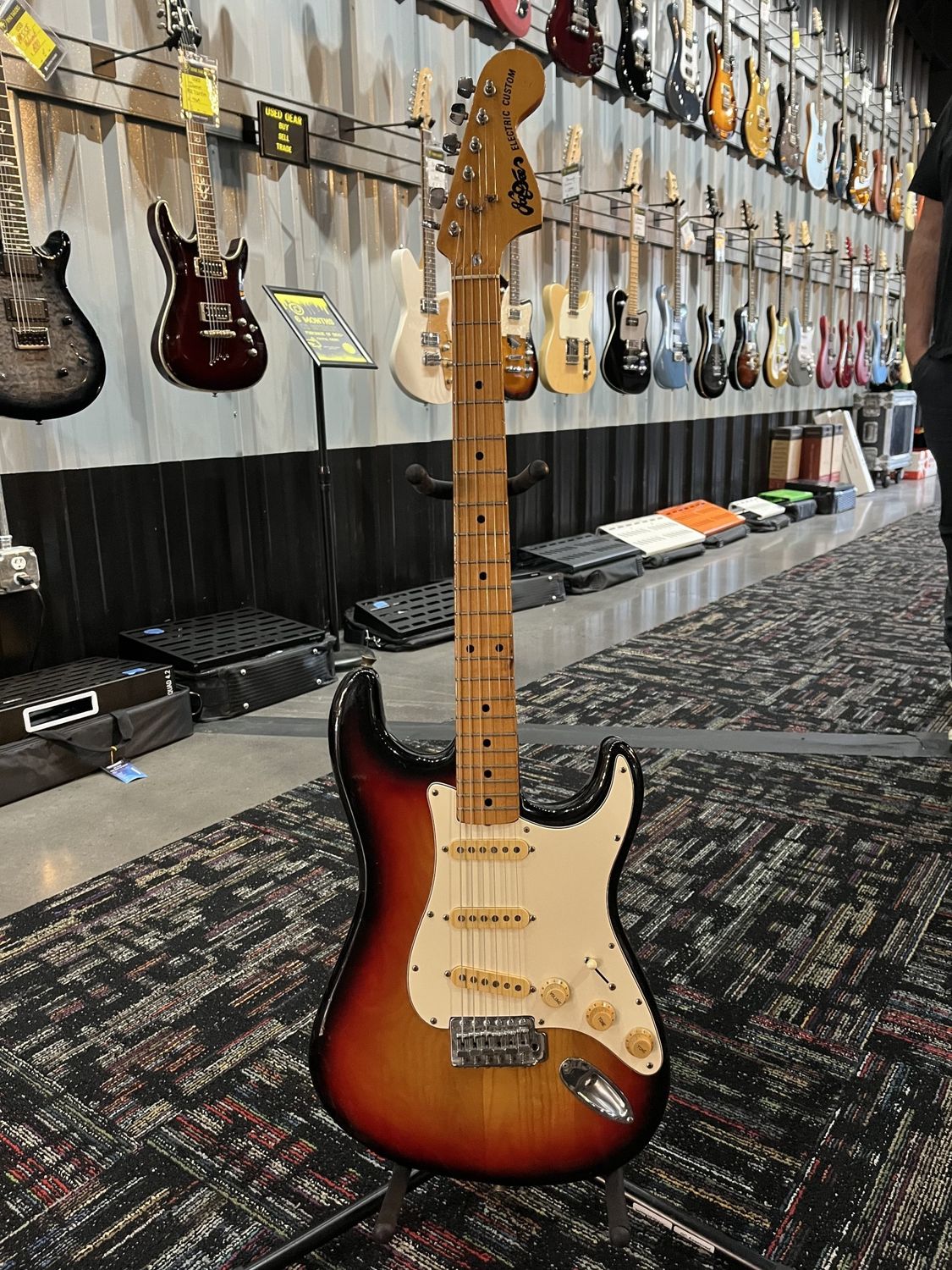 Joodee＊Electric Custom Used JooDee Electric Custom MIJ 3 tone w/bag