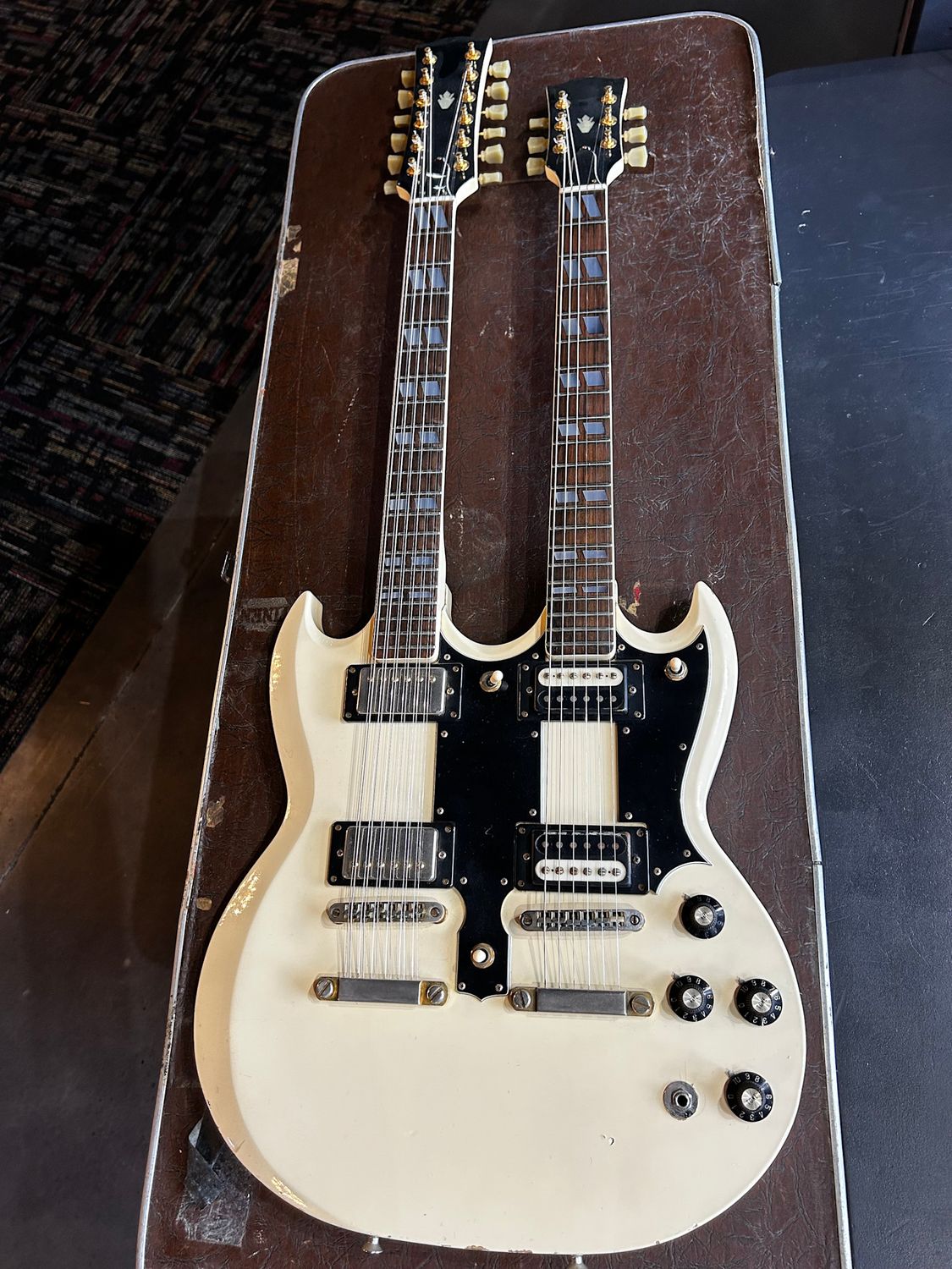 Used Double Neck Made in Japan w/case