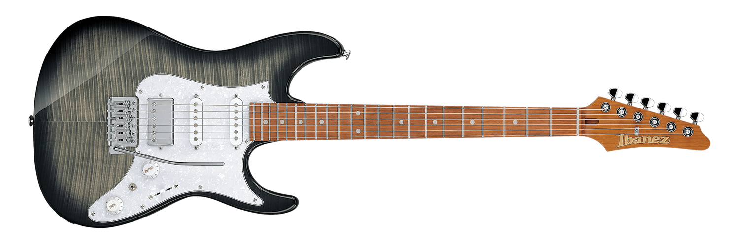 Ibanez AZ22S1F Transparent Black Sunburst Electric Guitar