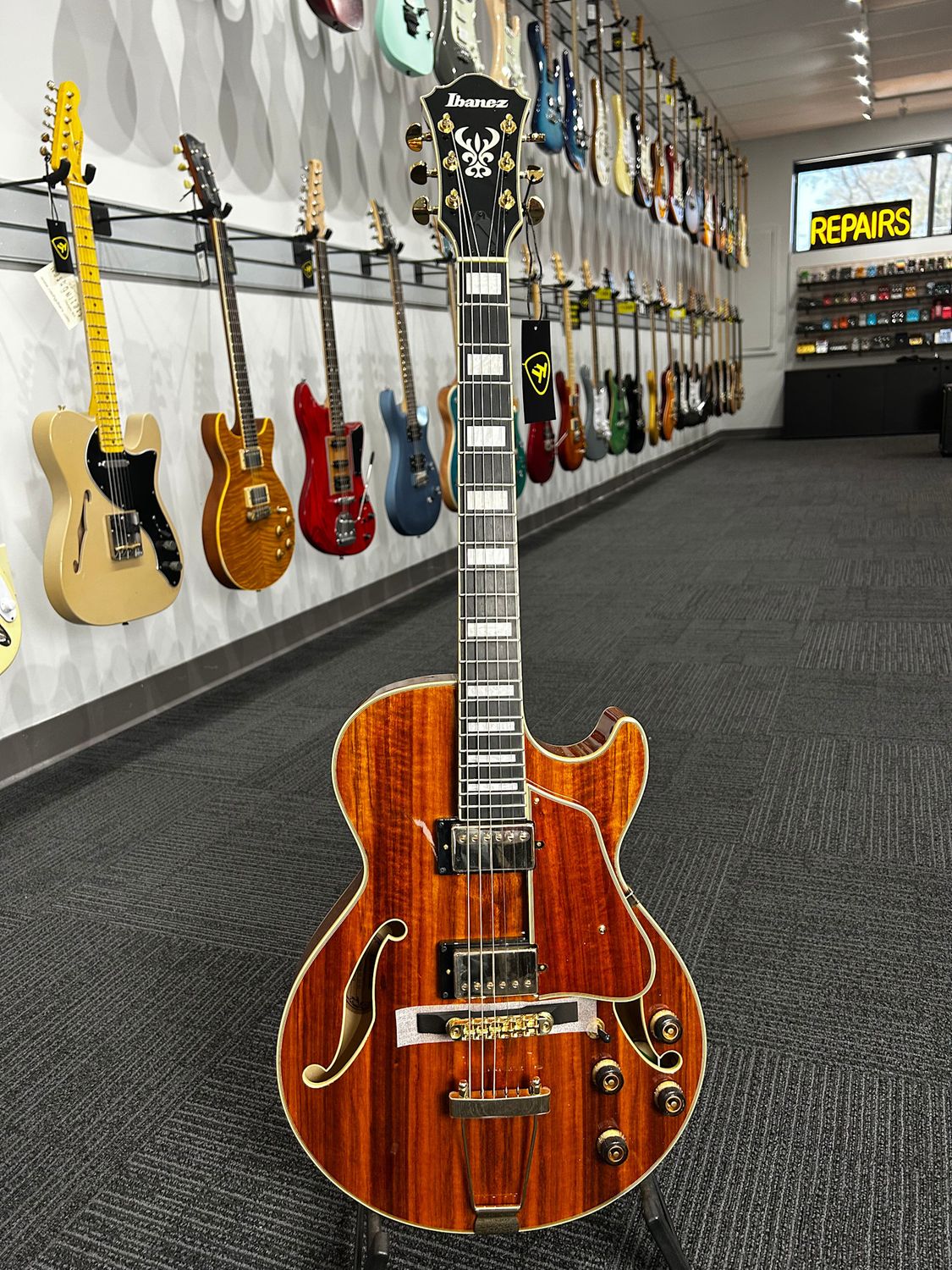 Ibanez AG95KNT Hollow Body Natural