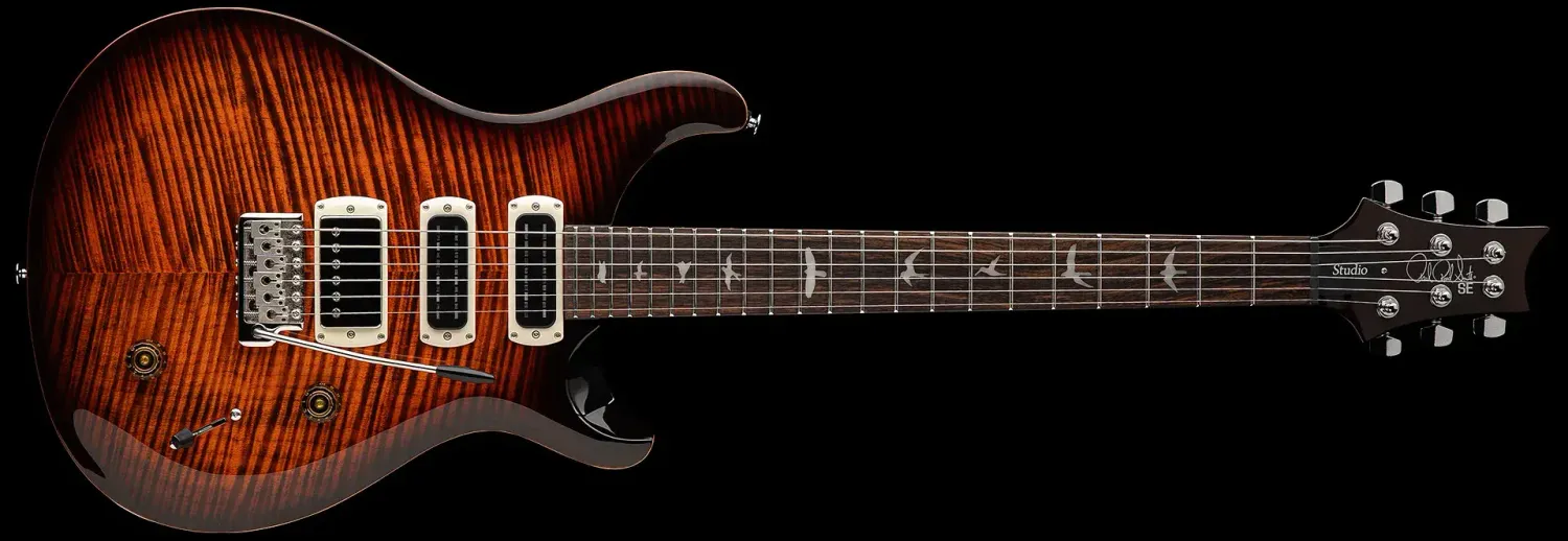Paul Reed Smith SE Studio Orange Tiger Smokeburst