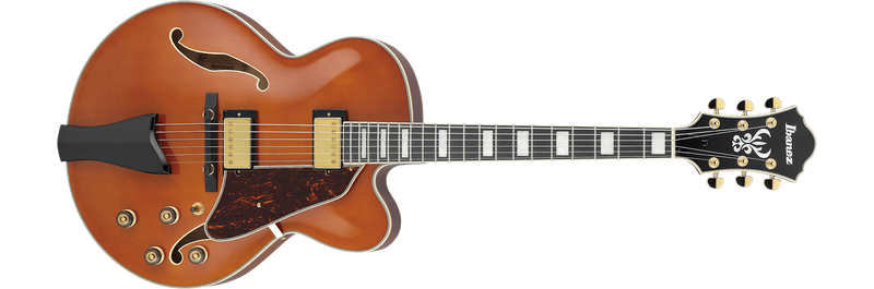 Ibanez AF95 Artcore Dark Amber hollow-body guitar