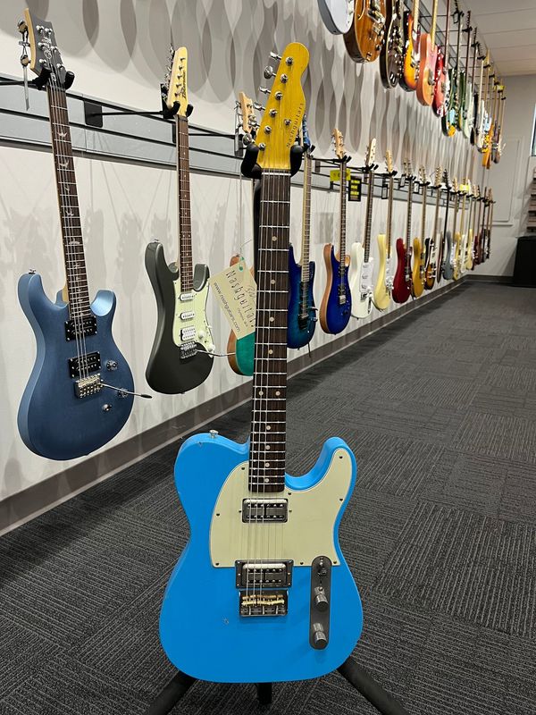 Nash T-2HB Daphne Blue Light w/ Lollartron pickups