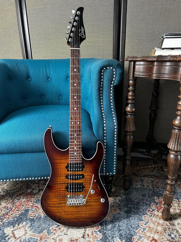 Suhr Modern Plus Bengal Burst Pau Ferro
