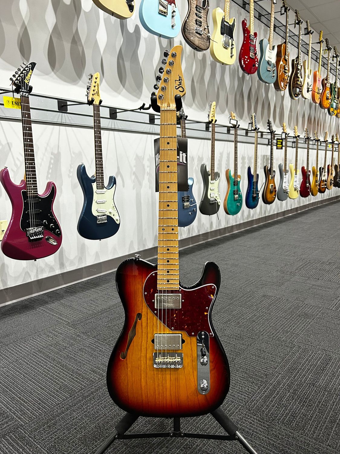 Suhr Alt T 3 Tone Burst Maple