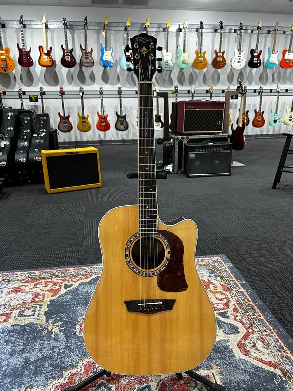 Used Washburn HD20SCE w/case