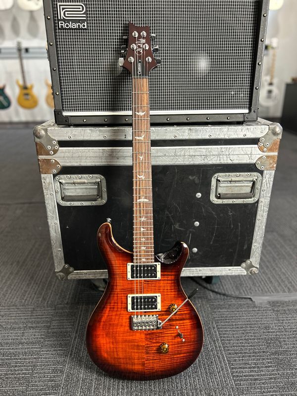 Paul Reed Smith SE Custom 24 Orange Tiger Smokeburst