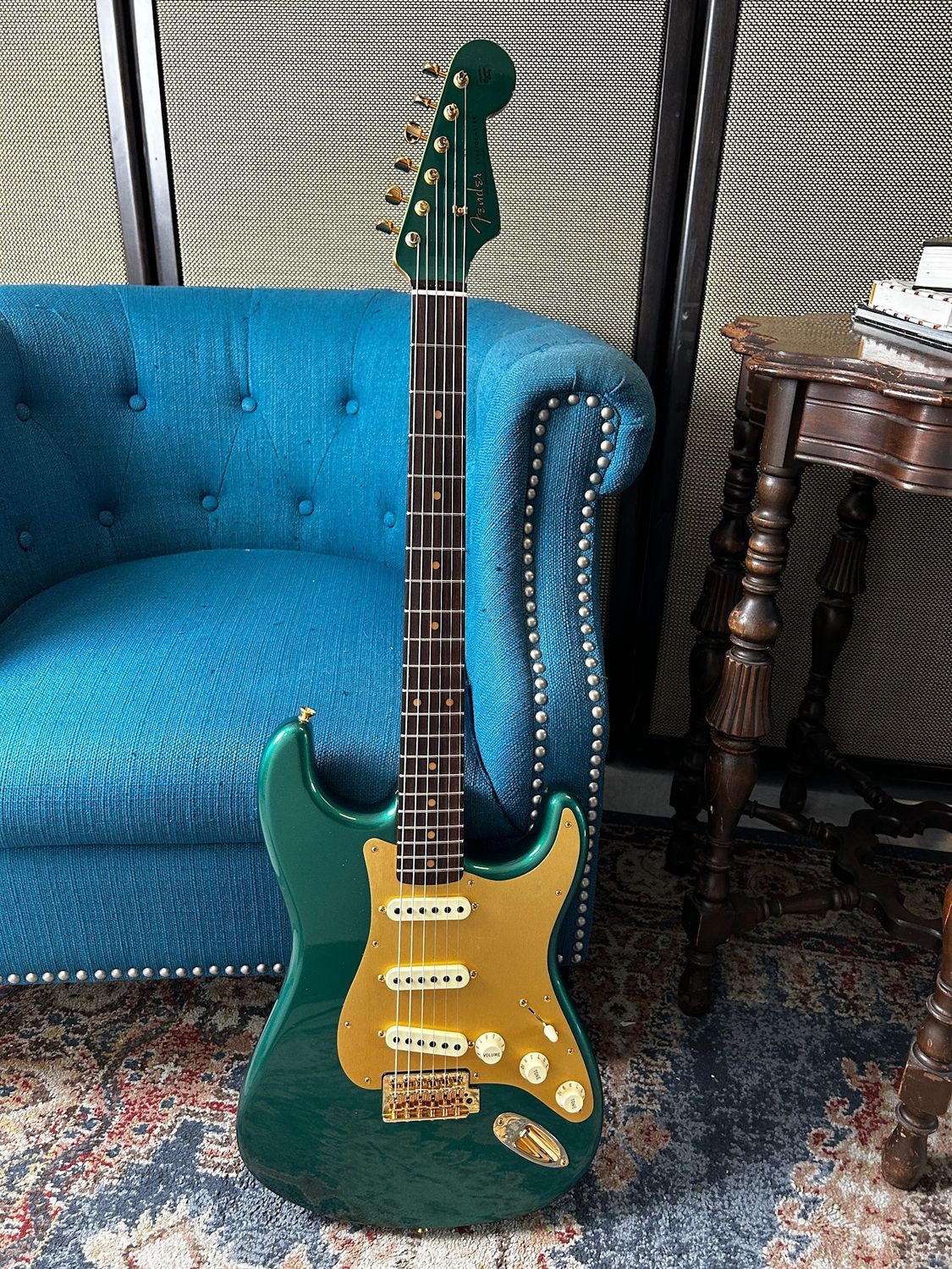 Used Fender Custom Shop Limited Edition Times Square Racing Green w/case