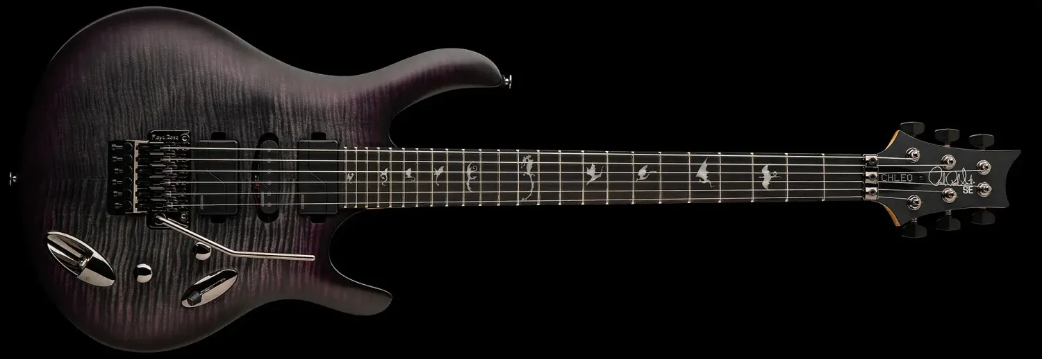 Paul Reed Smith SE Chleo Charcoal Purple Busrt