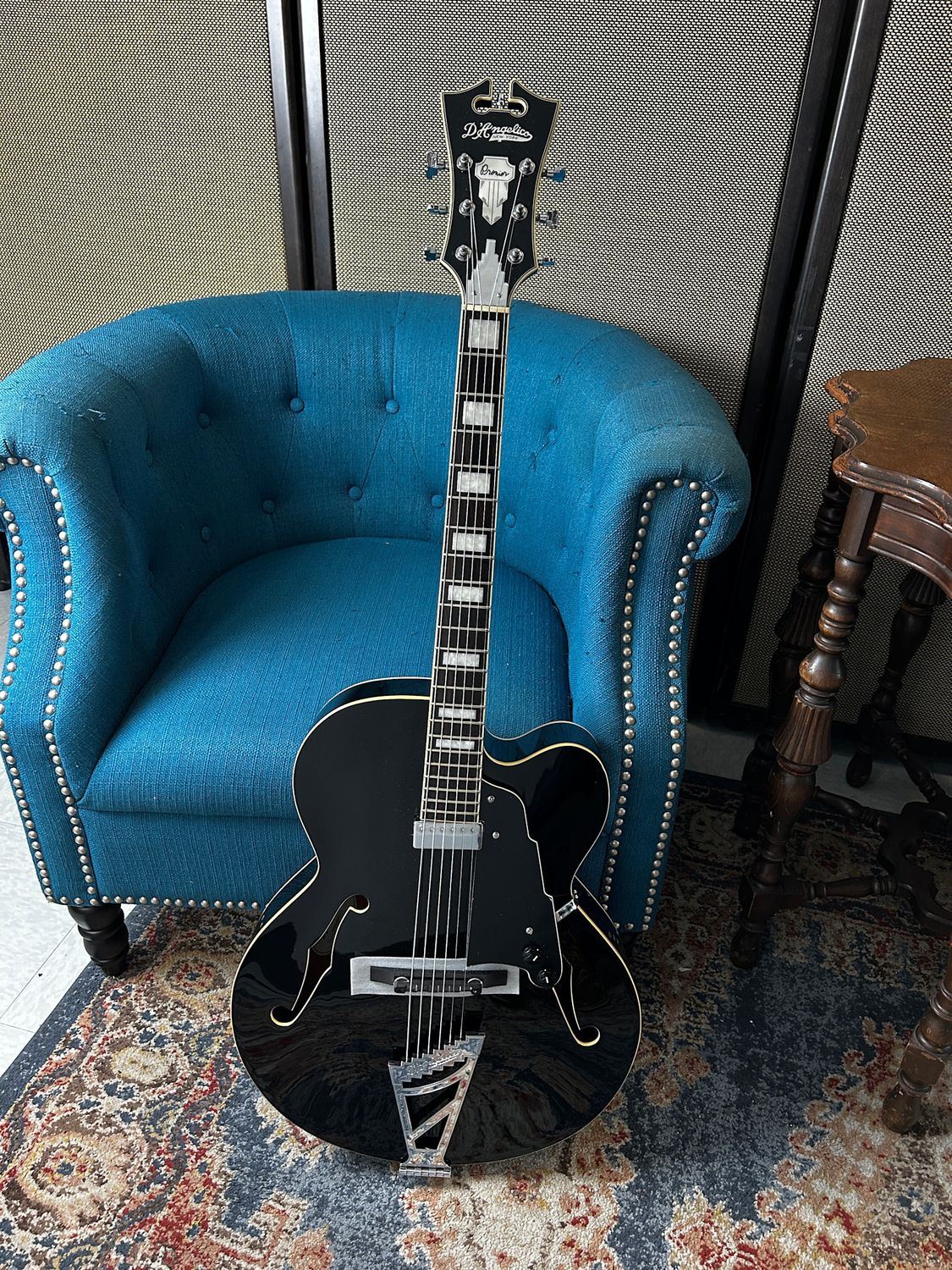 Used D&#39;Angelico EXL-1 Hollowbody black w/bag