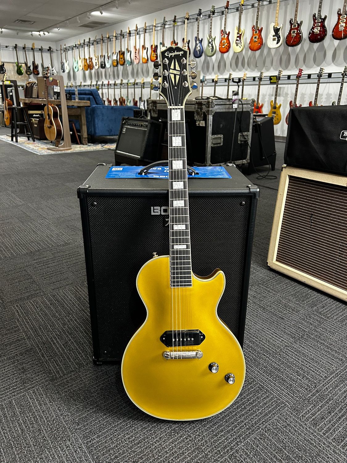 used Epiphone Jared Nichols Blues power w/bag