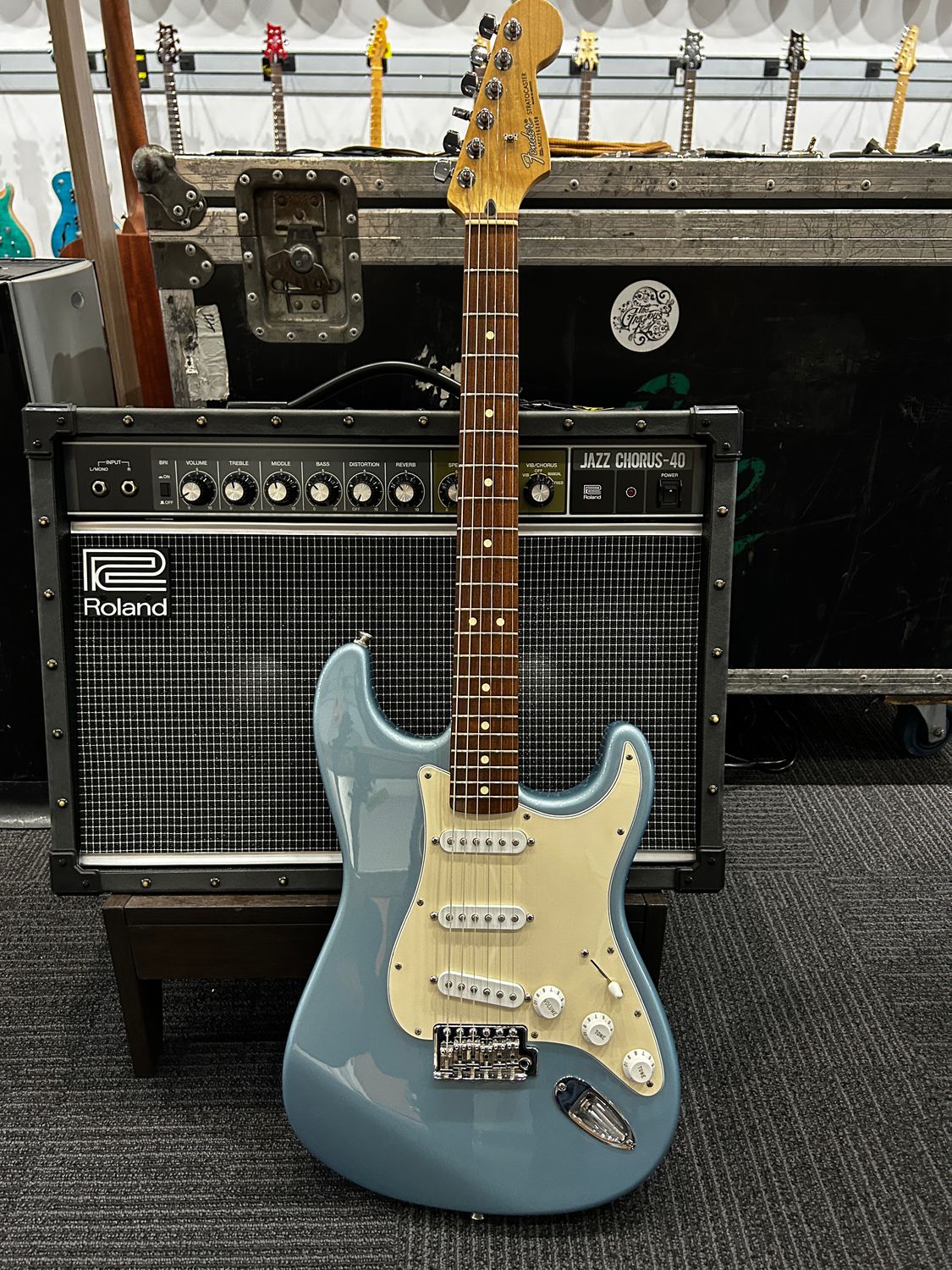 Used Fender Standard Stratocater MIM 2003 blue