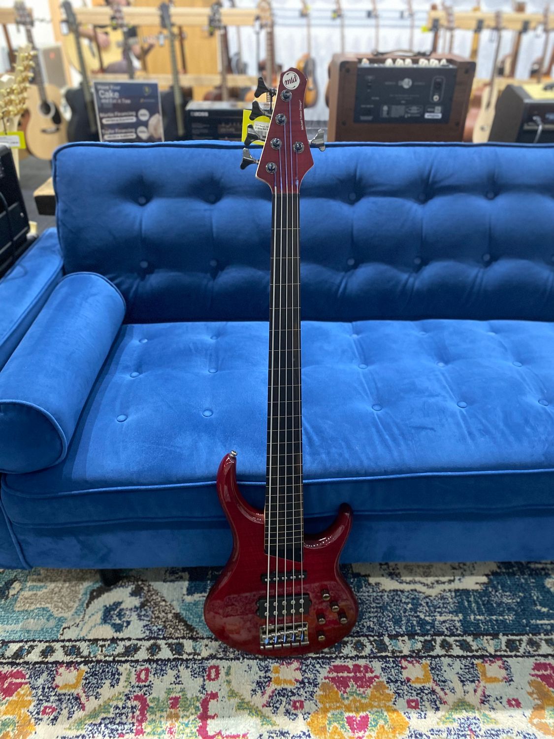 Used Michael Tobias Design (MTD) 5-String Bass w/ OHSC