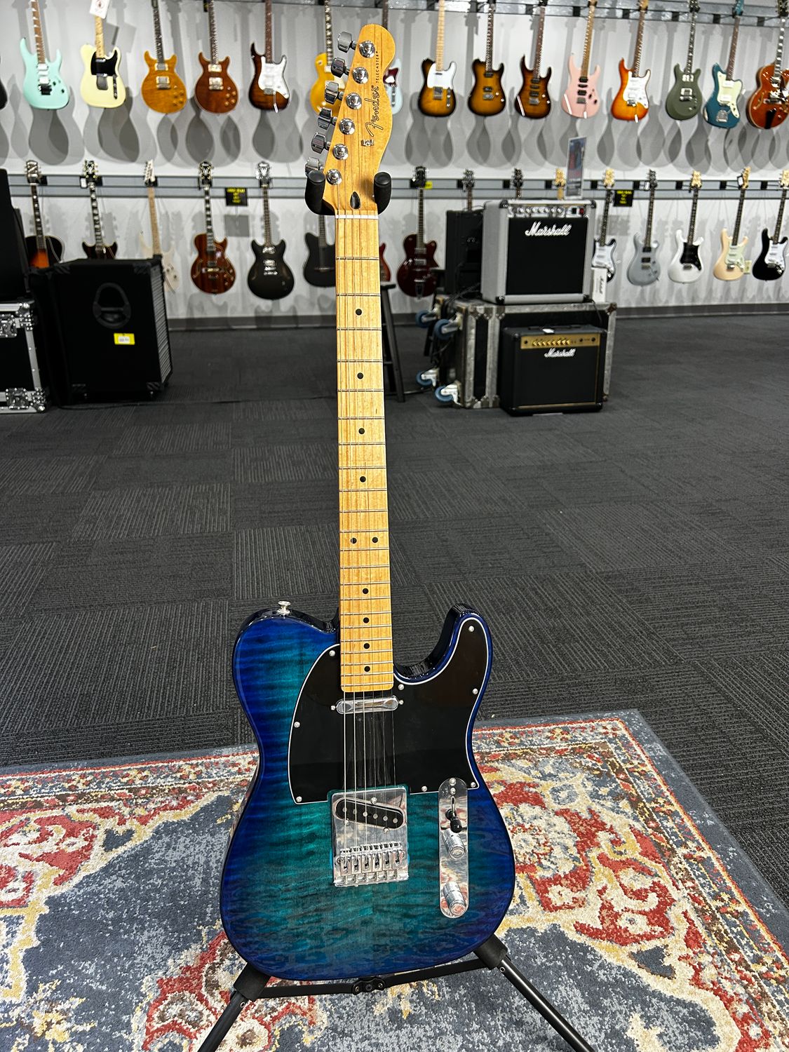 Used Fender Player Telecaster Mexico - Blue Burst