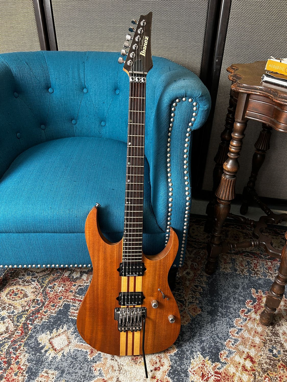 Used Ibanez Prestige RGT-2020 Stained Oil Natural