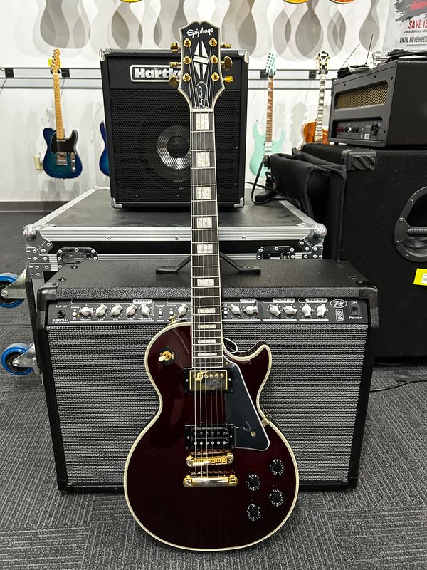 Used Epiphone Jerry Cantrell &quot;Wino&quot; Les Paul Electric Guitar w/case