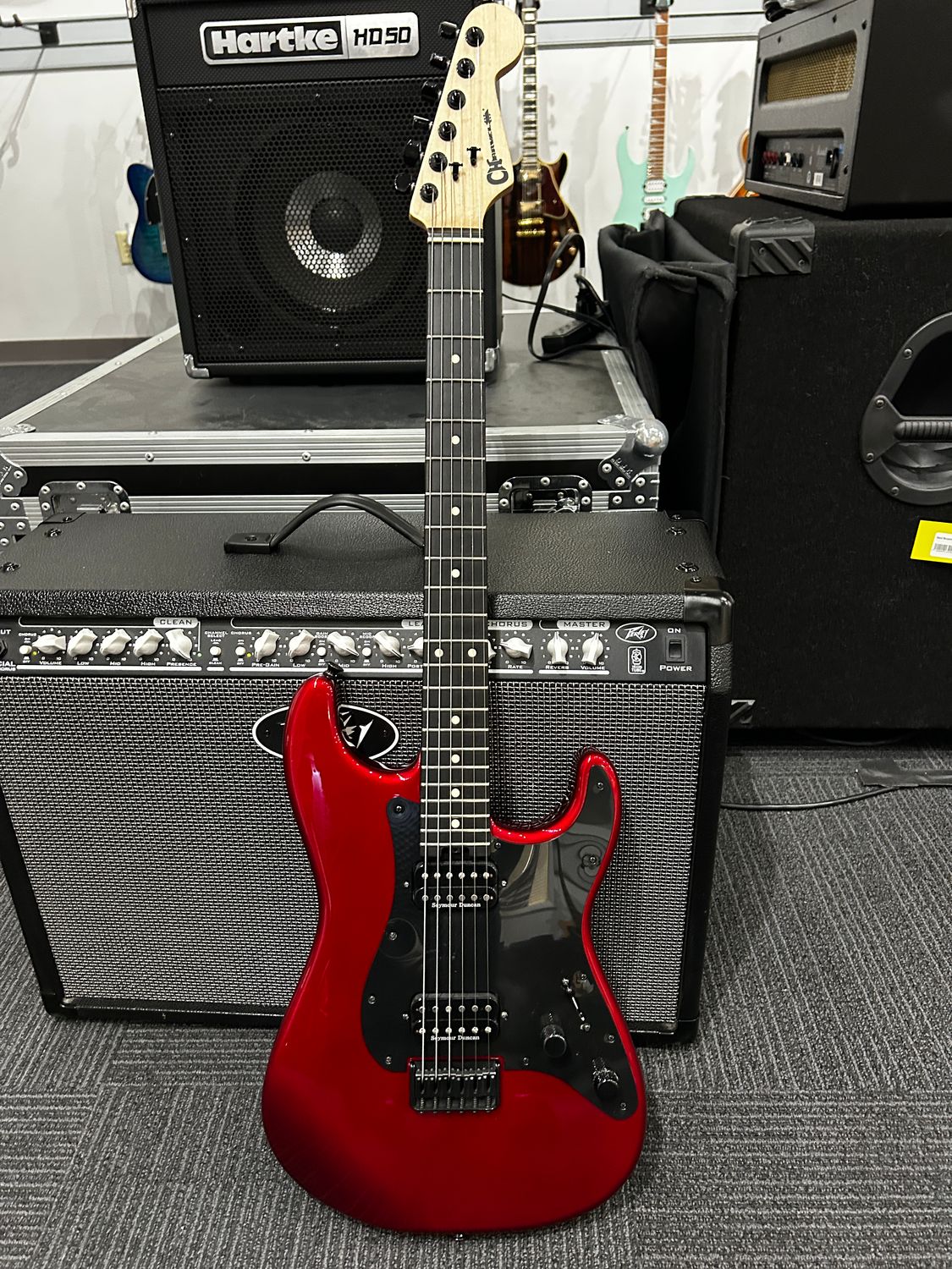 Used Charvel Pro-Mod So-Cal Style 1HH HT E w/case