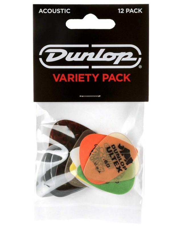 Dunlop PVP112 Pick Variety Pack - Acoustic