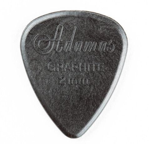 Dunlop ADAMAS graphite 2.0mm 12pk guitar picks
