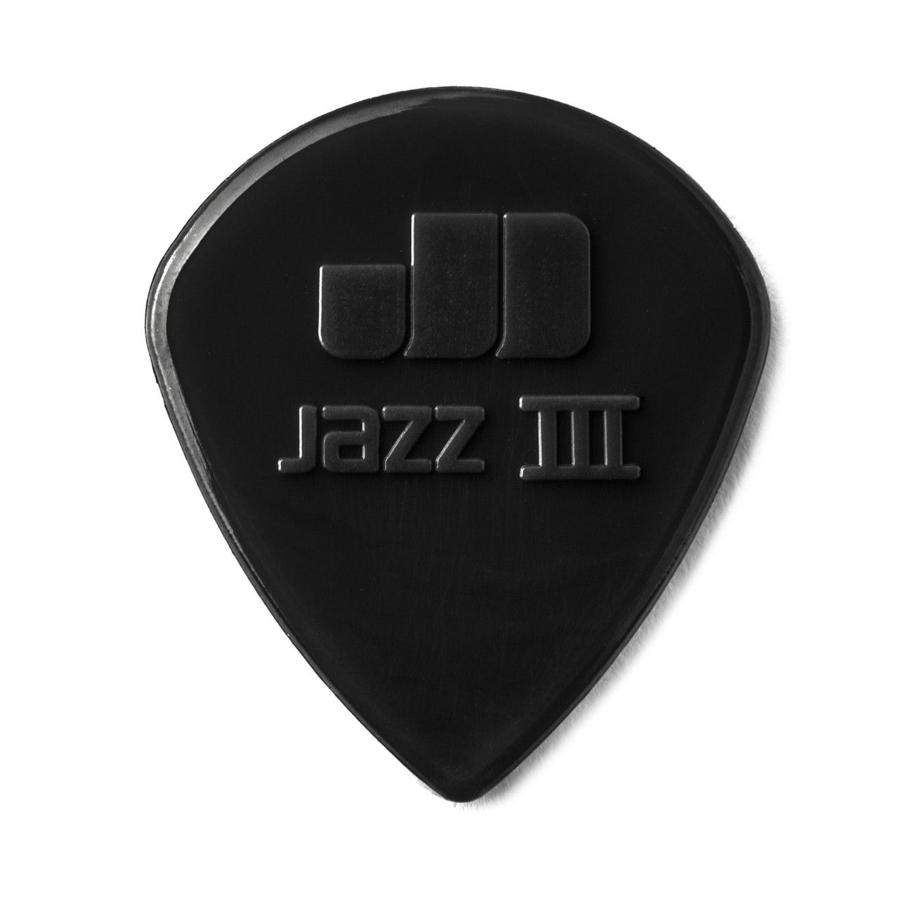 Dunlop 47P3S Nylon Black Stiffo Jazz III 6 Pack