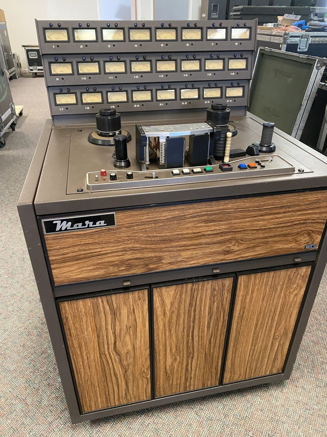Used Mara JH-24 2" 24 track tape machine