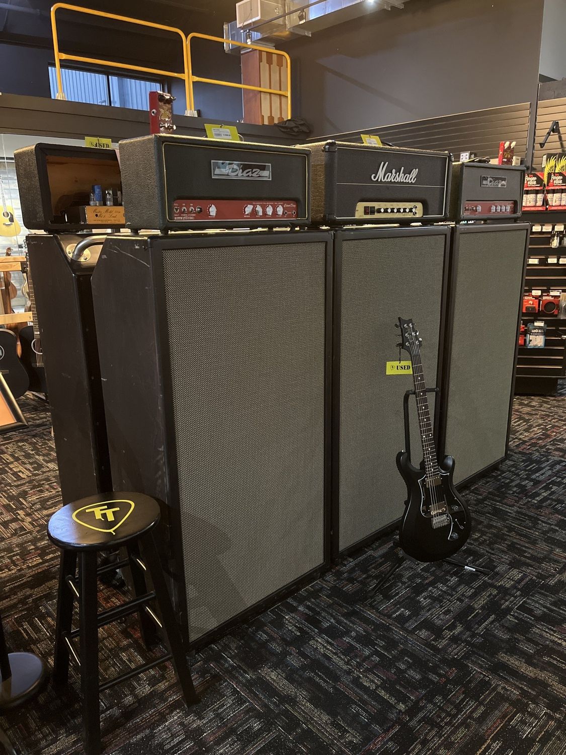Used Janice 6x12 "Tall Boy" Guitar Cabinet built for Chad Taylor, LIVE, and The Gracious Few